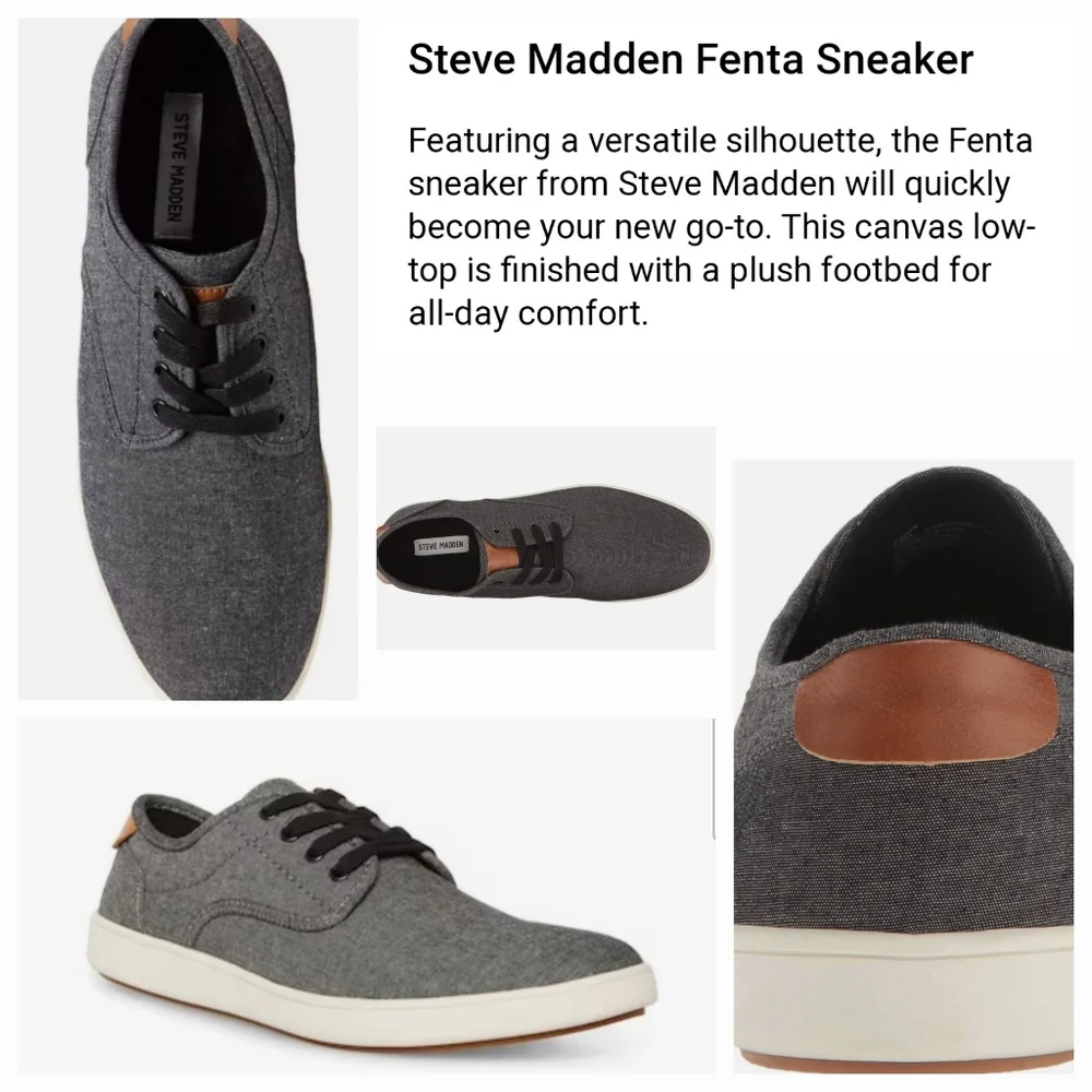 Steve Madden Fenta Mens Sneaker (Size 8M)